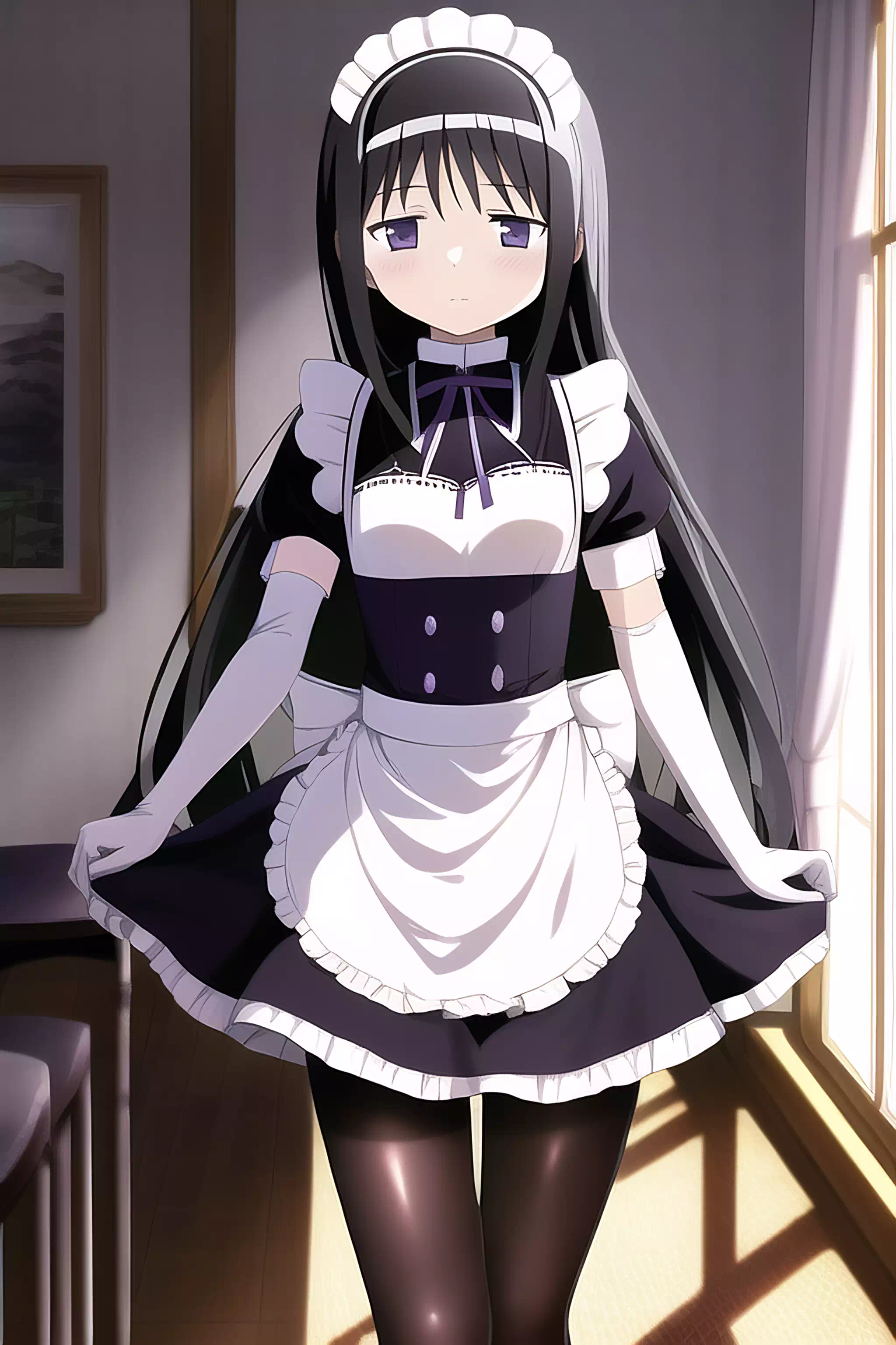 Cafe Maid Homura Akemi