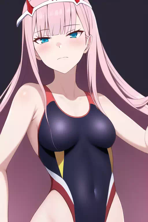 Zero two one piece swimsuit