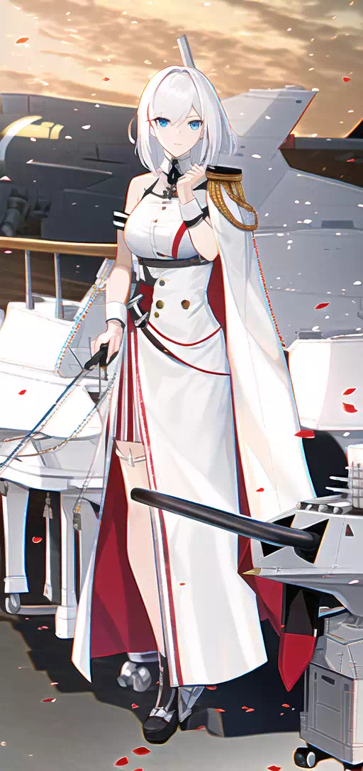 Azur Lane Tirpitz by AI painting