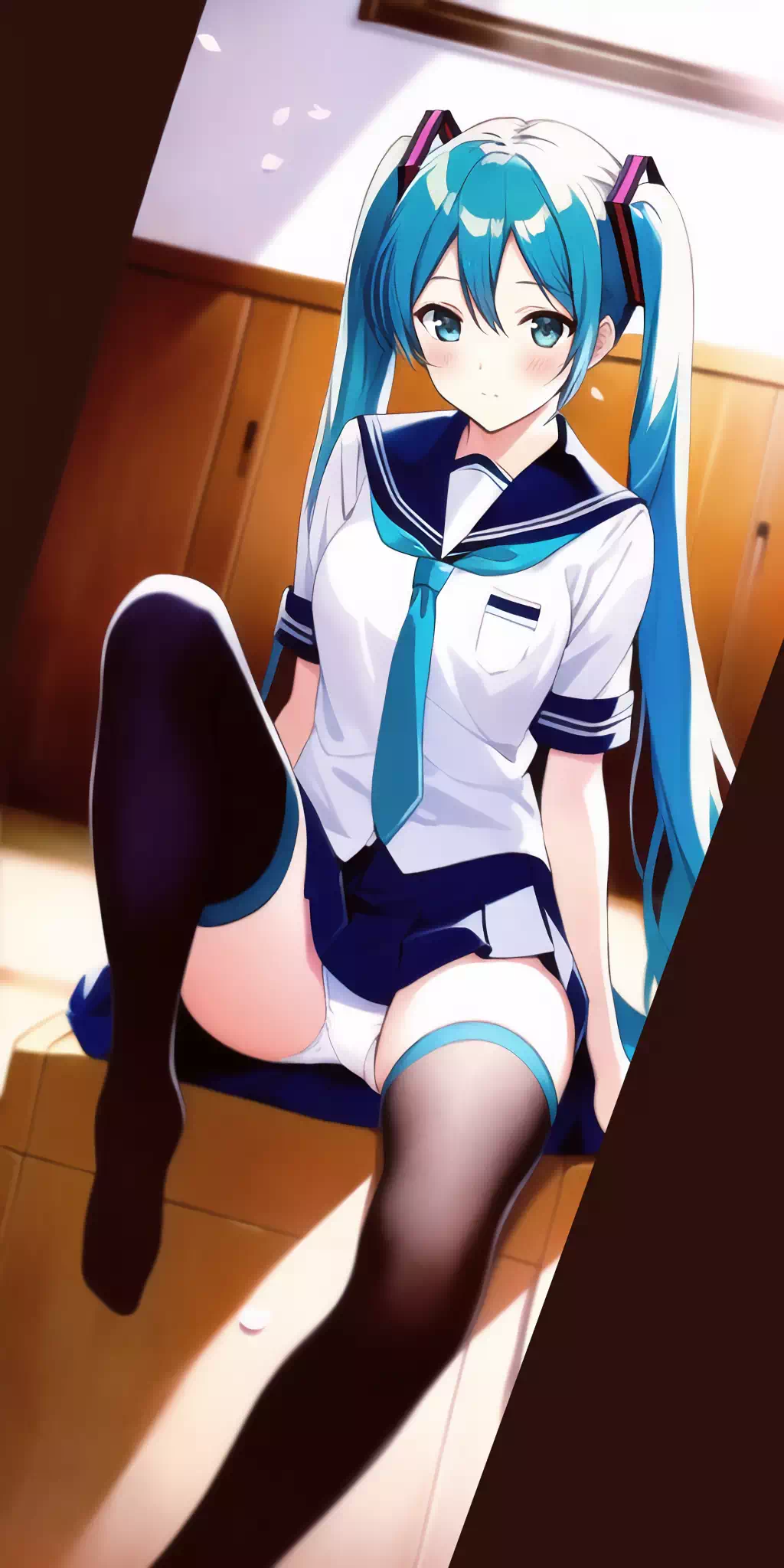 school uniform miku