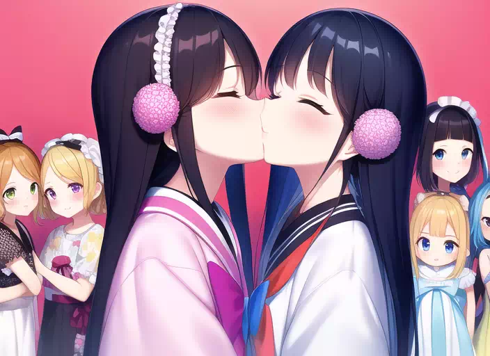 百合キス