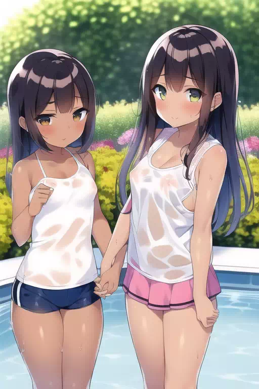 Wet shirts