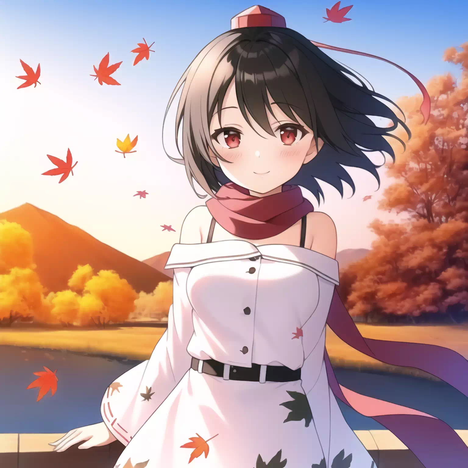 文ちゃんと紅葉