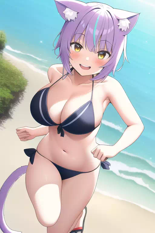 [#NovelAI]水着のおかゆさん