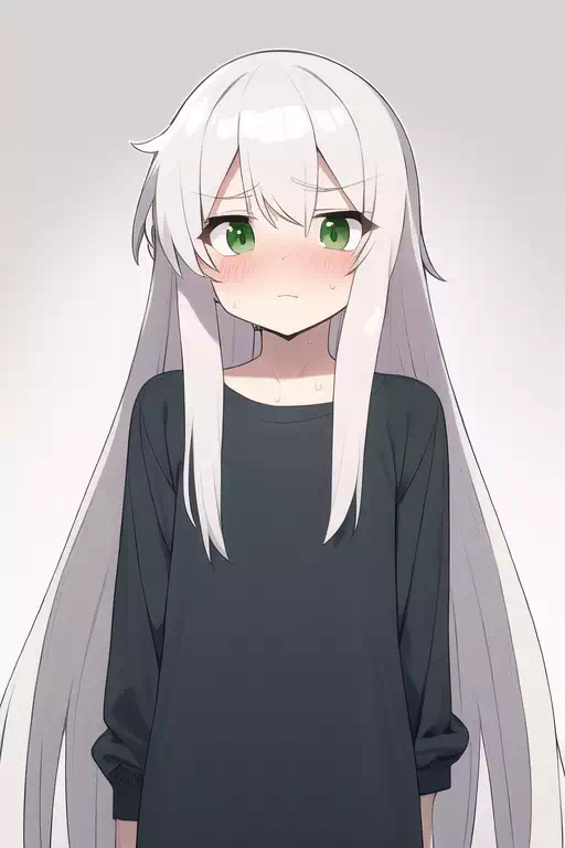 TS白髪少女　＂ふにふに超魔法＂より