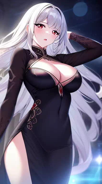 WHITE HAIR