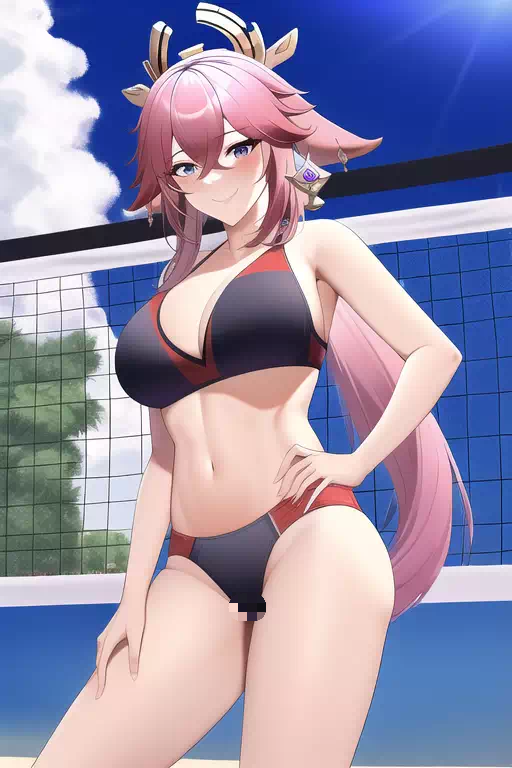 Volleyball Yae Miko