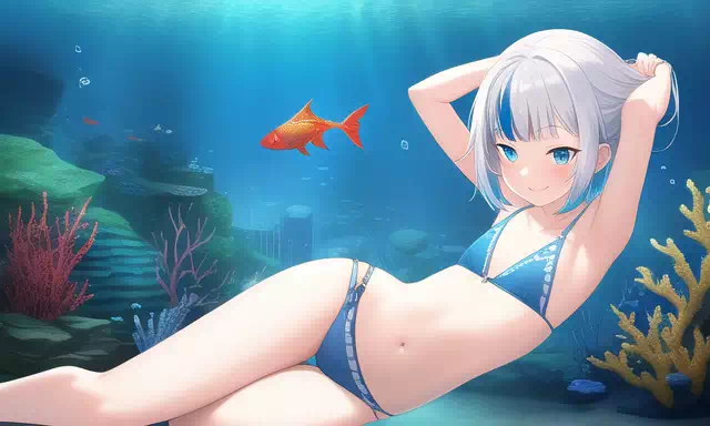 海の中のぐらさん