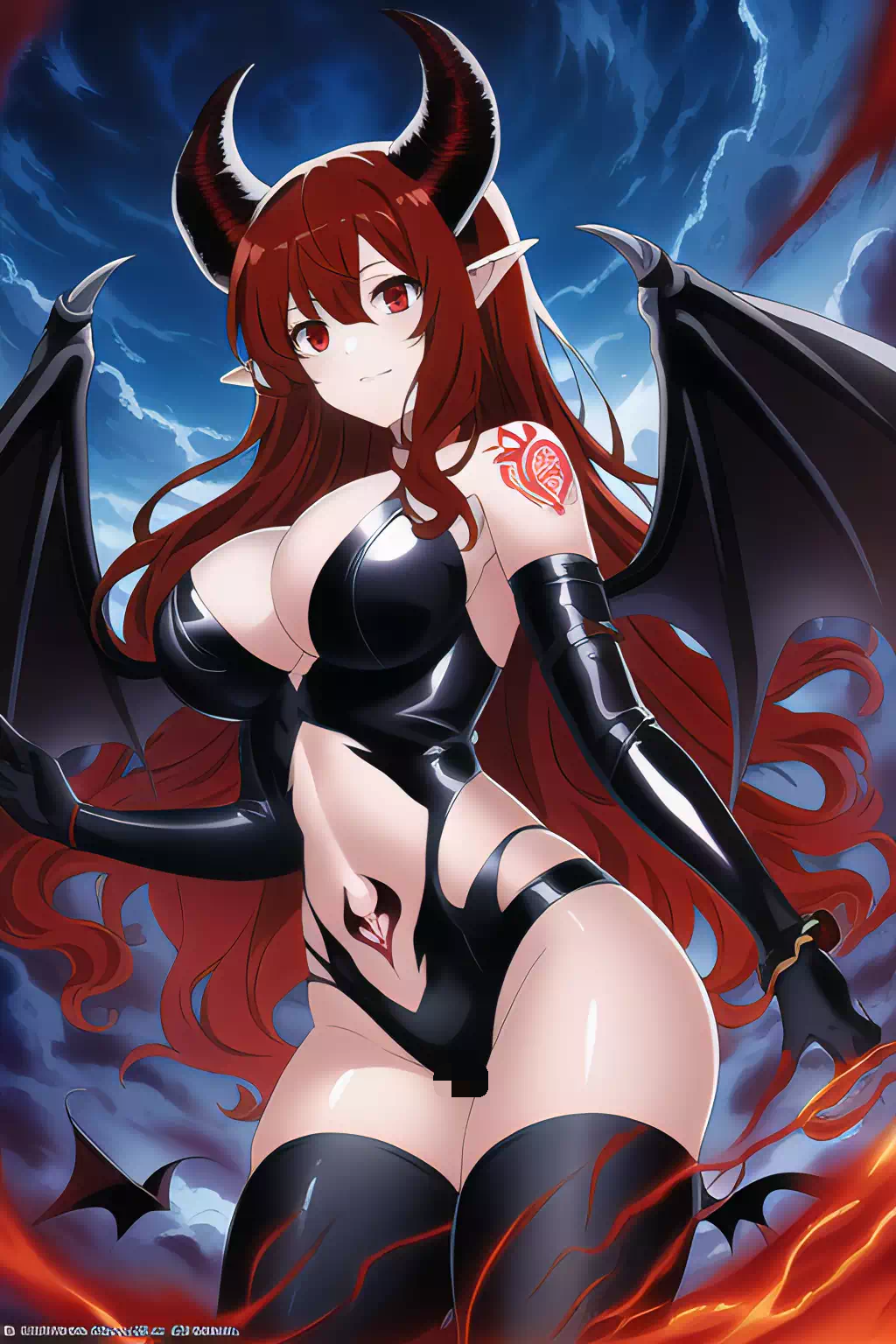 Sexy Demon girl