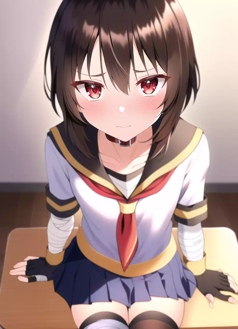 Megumin School Girl [NovelAI]