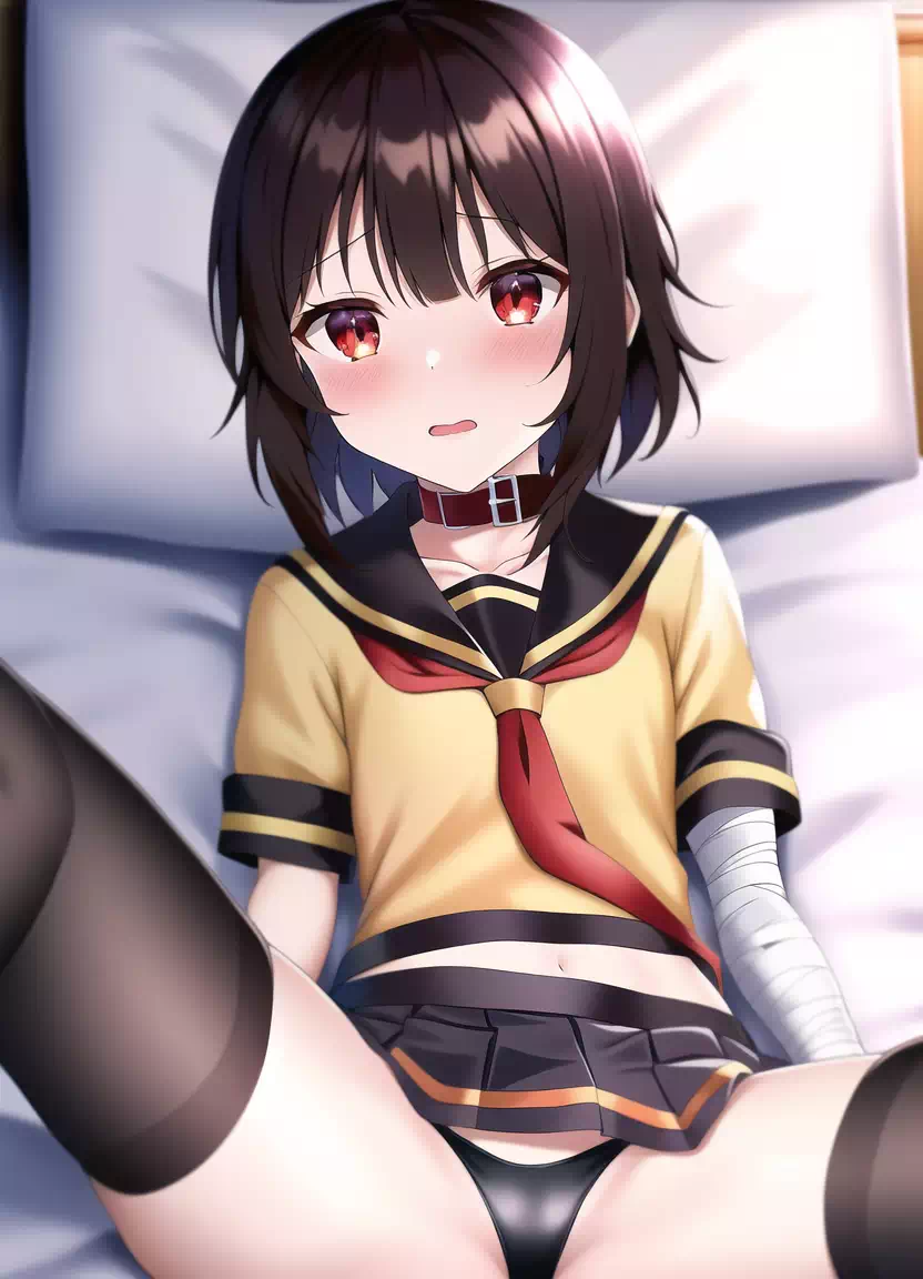 Megumin School Girl 2 [NovelAI]