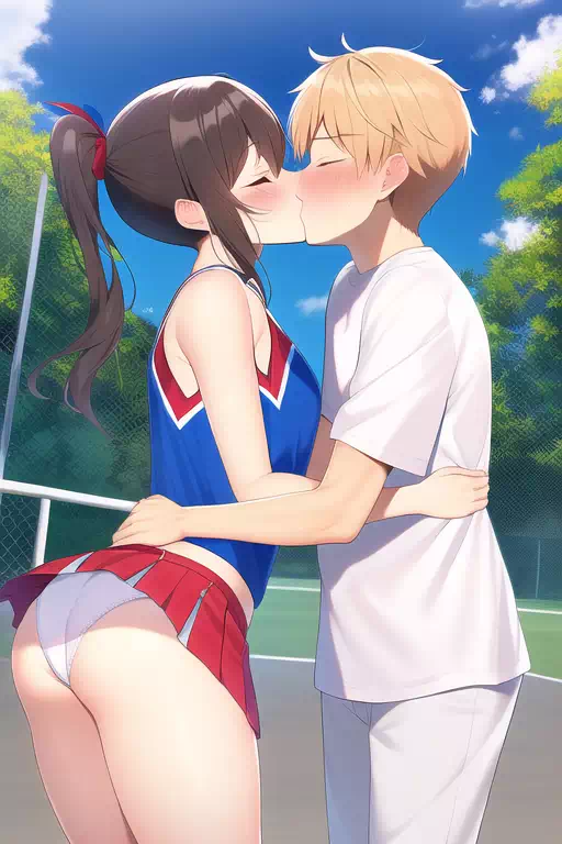 チアガール キス????????