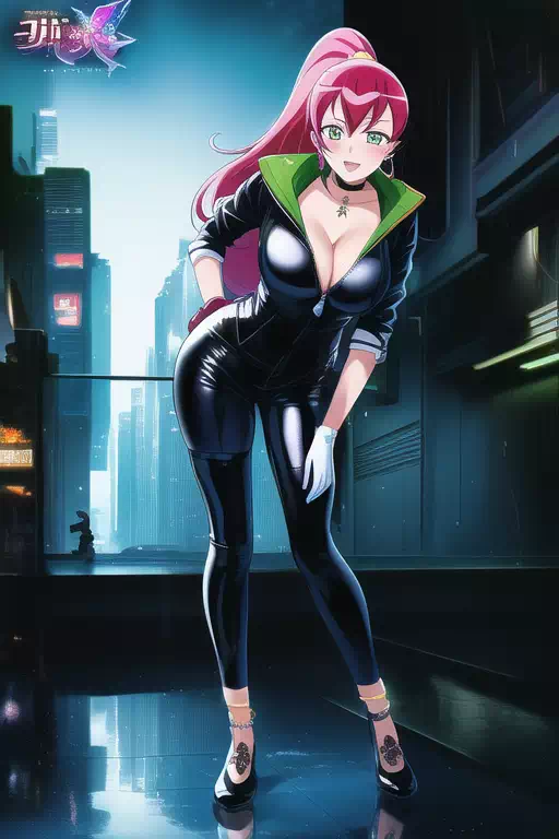 【NovelAI】Rubber suit girl 2