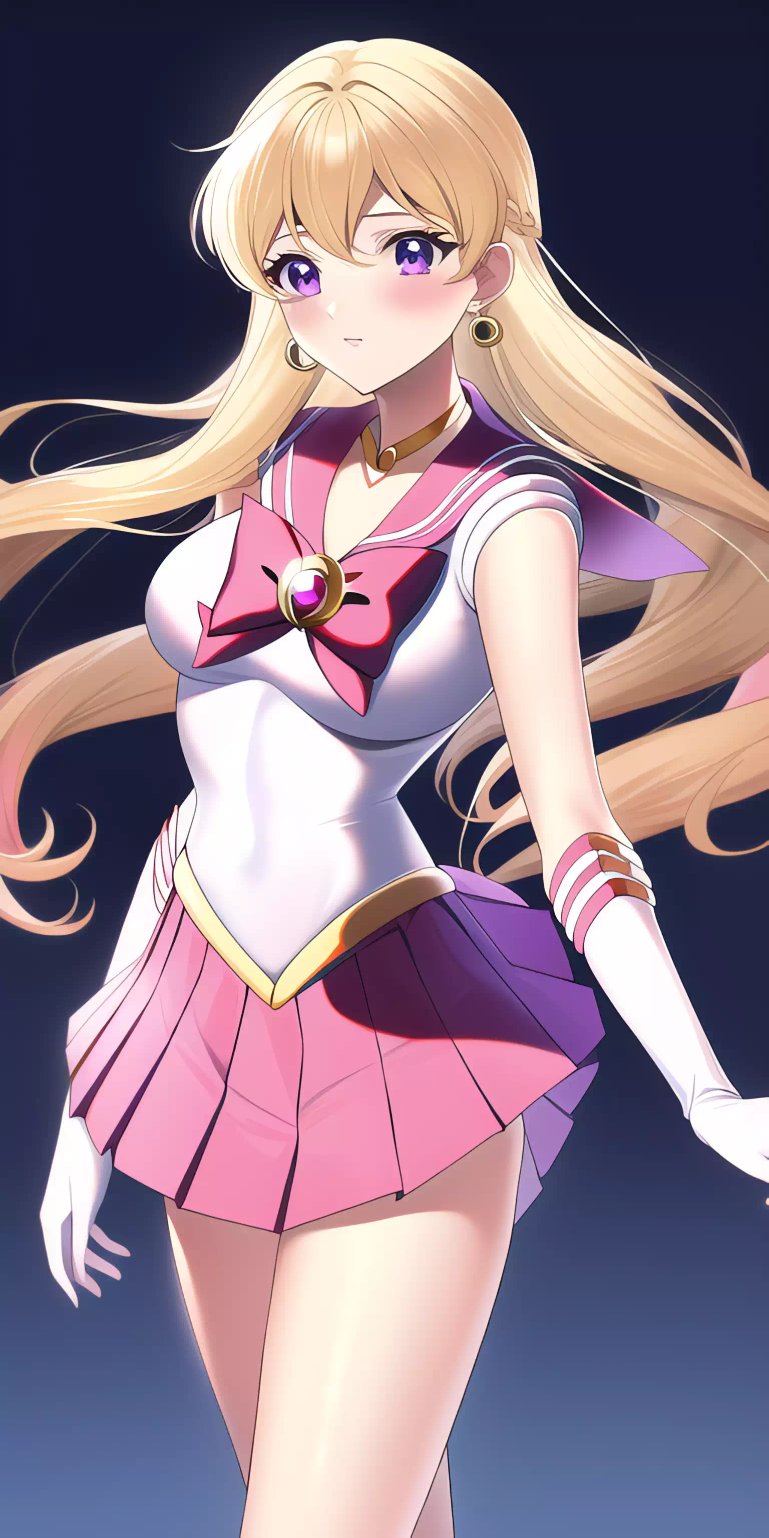 お嬢様セーラー戦士風その2