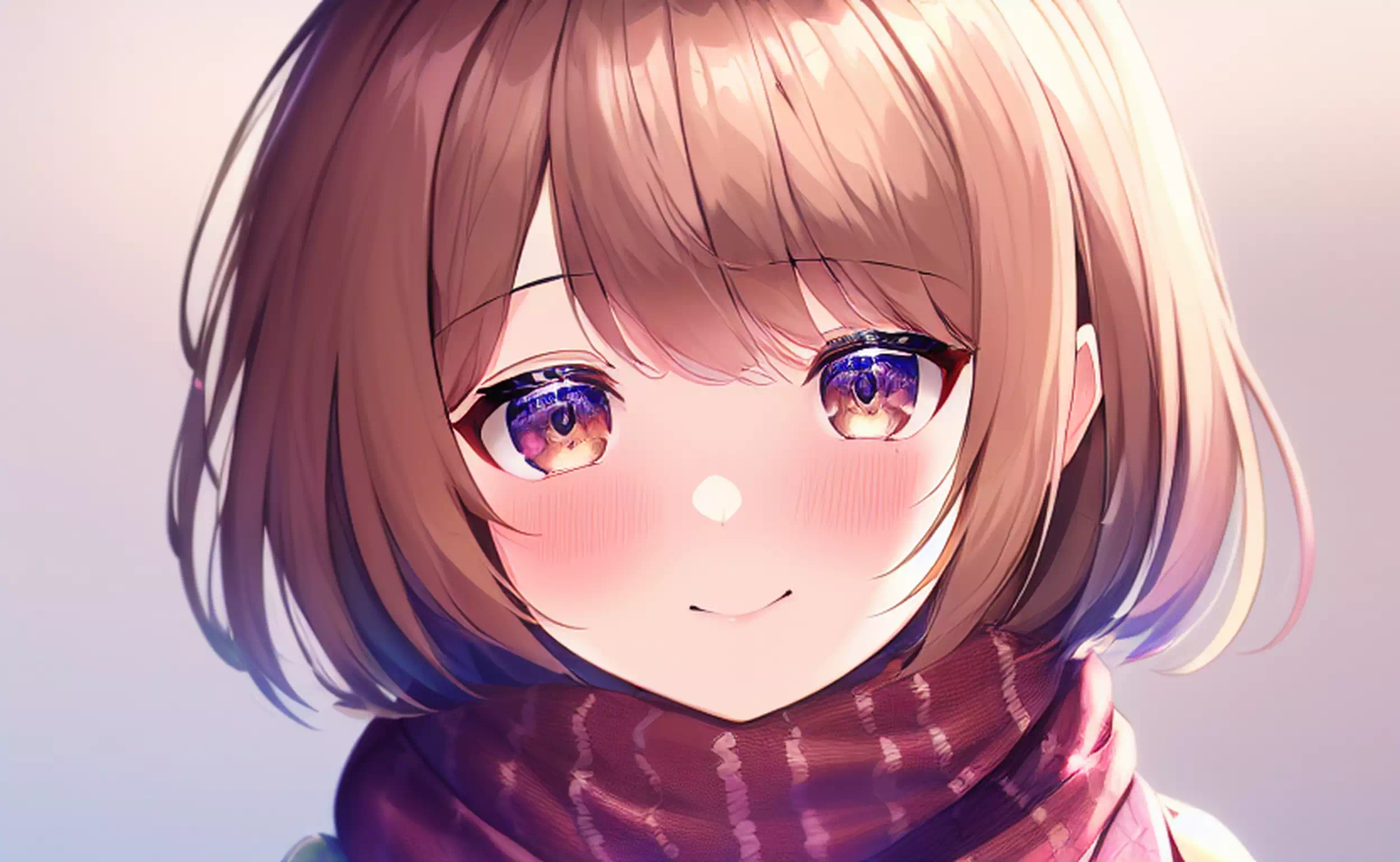 [Novel-Diffusion] Scarf Girl