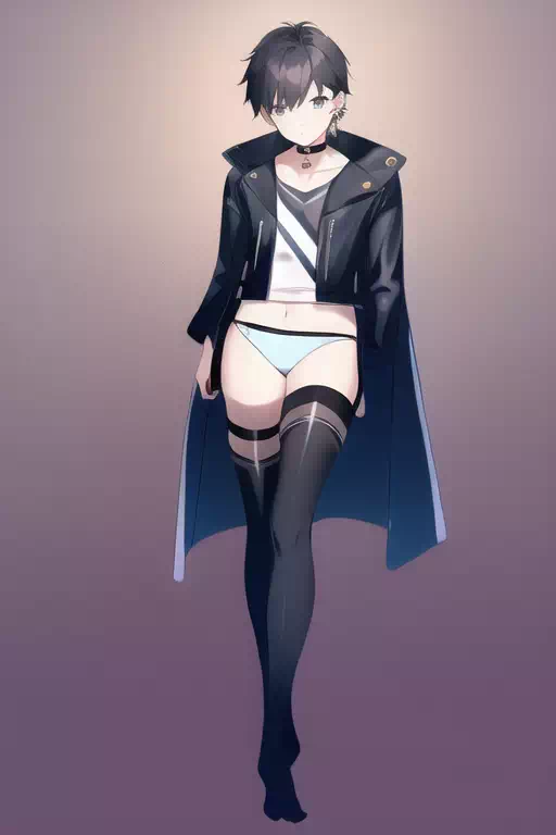 【NovelAI】Panties and stockings