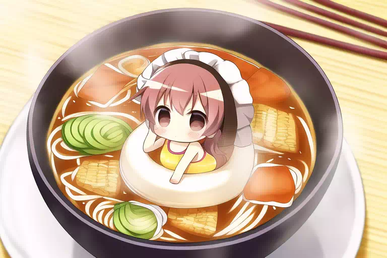 ちびキャラ「ラーメン娘」2