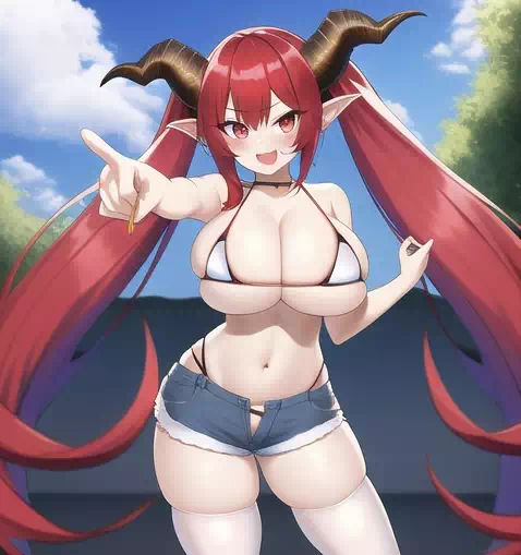 Succubus hotpants