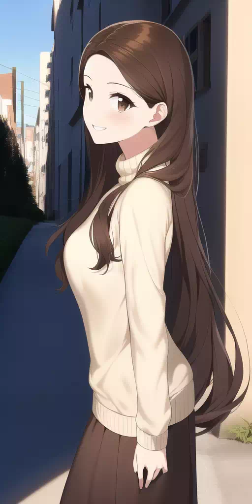 【AI生成】近所に住むお姉さん