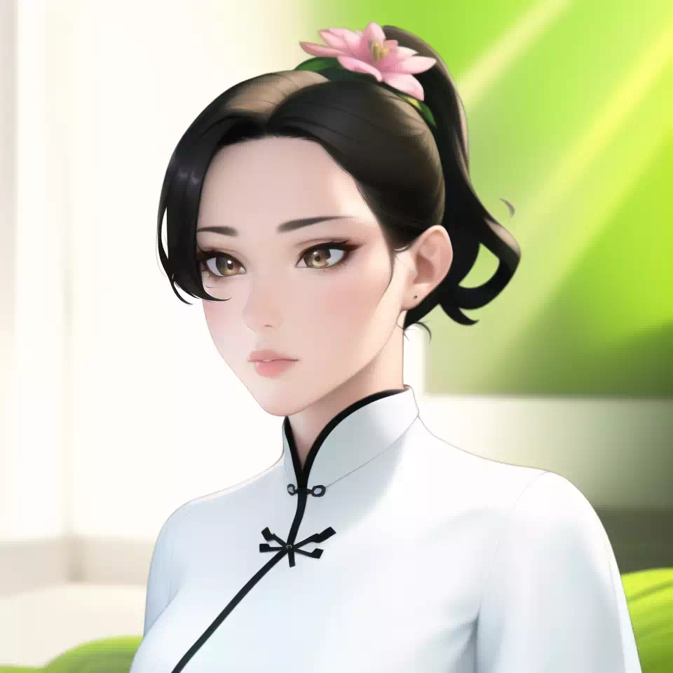 民国風チャイナドレス美少女#2