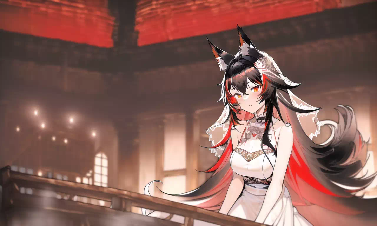 Texas with white dress