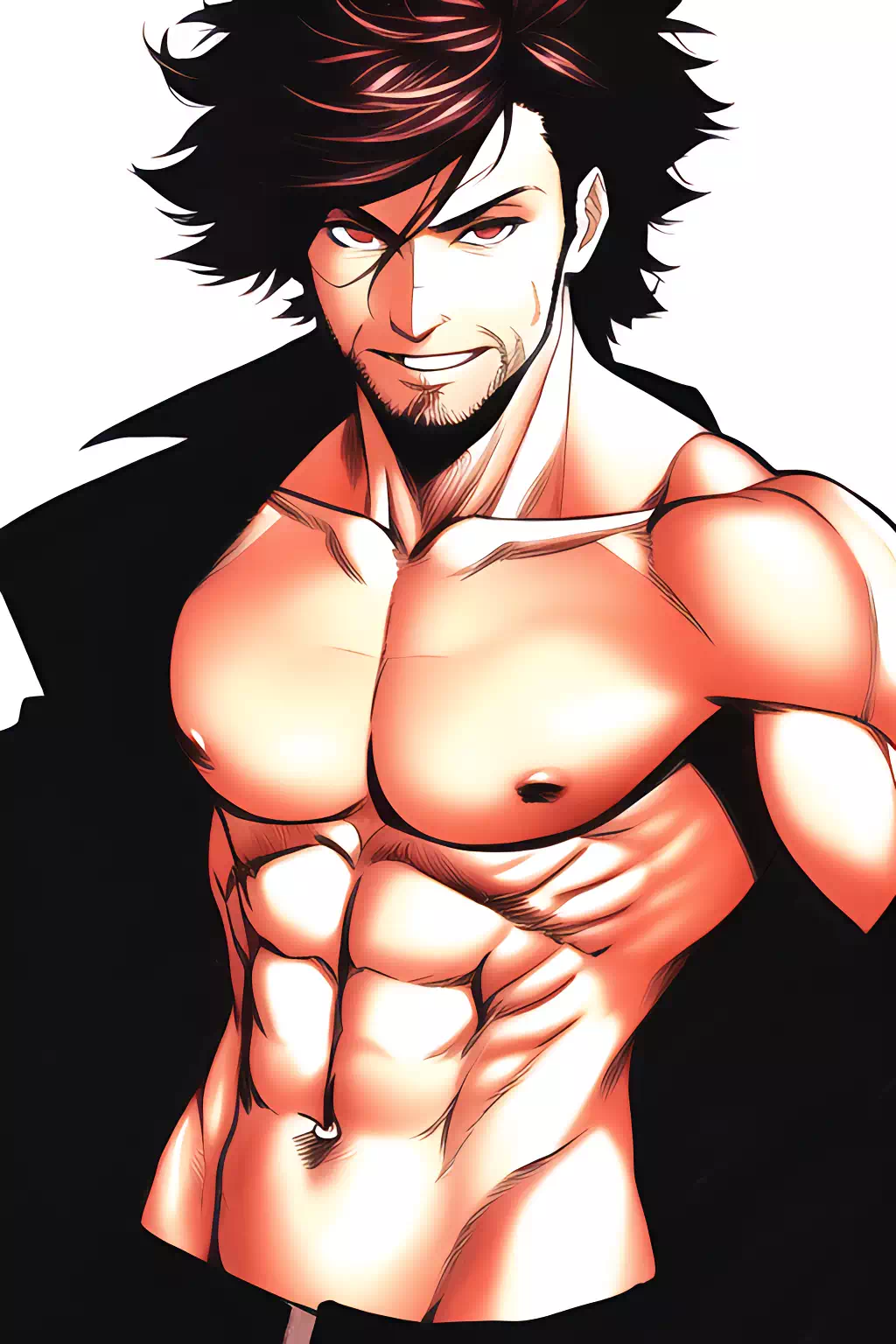 カッコイイ筋肉おじさん