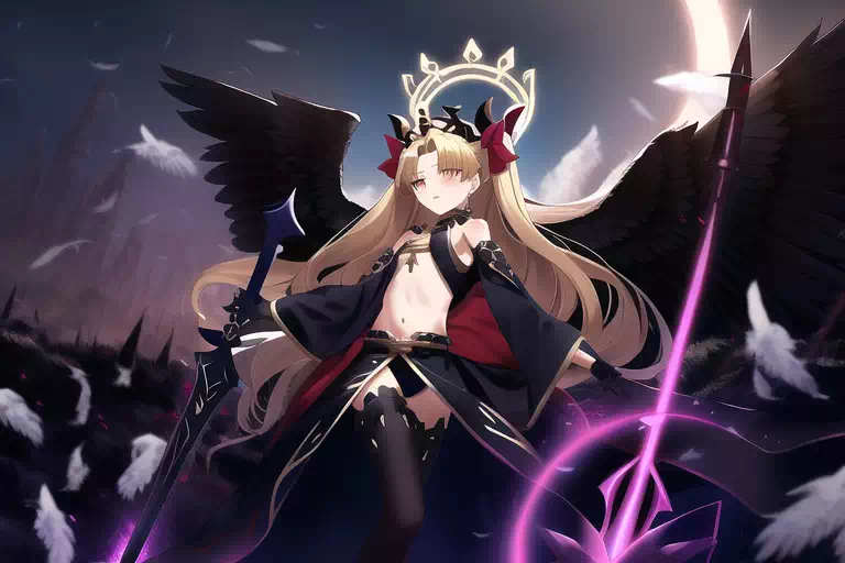 Fallen angel Ereshkigal (AI)