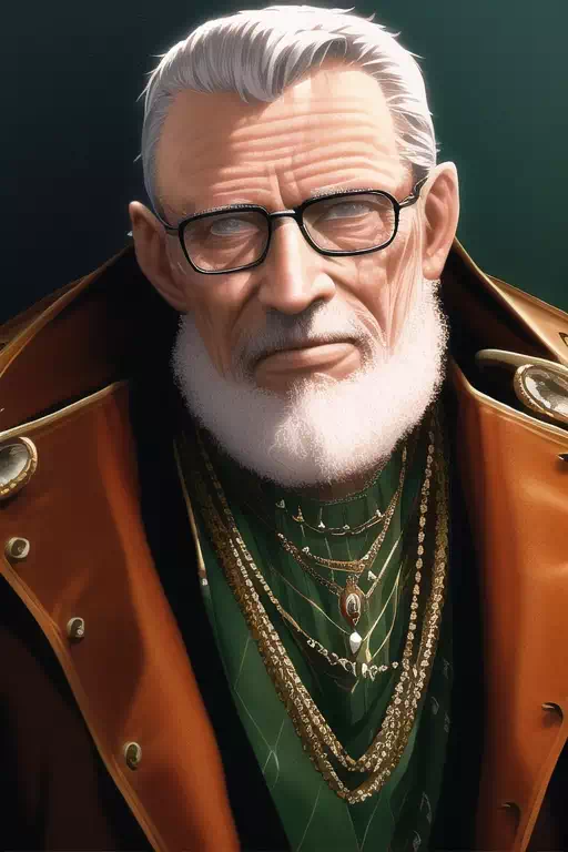 Cool Oldman (Novel AI)