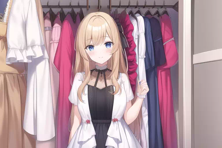 どの服にしようかな？