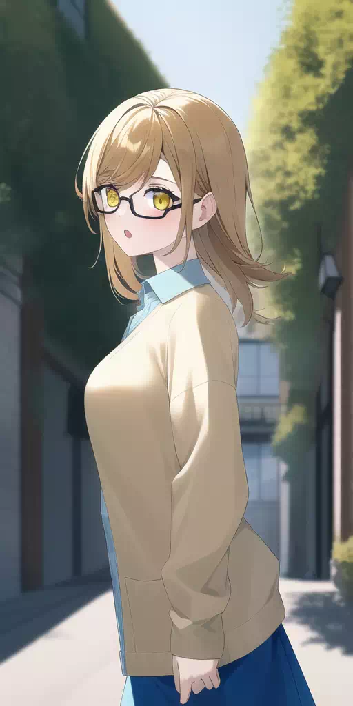 【AI生成】花丸ちゃんとデート