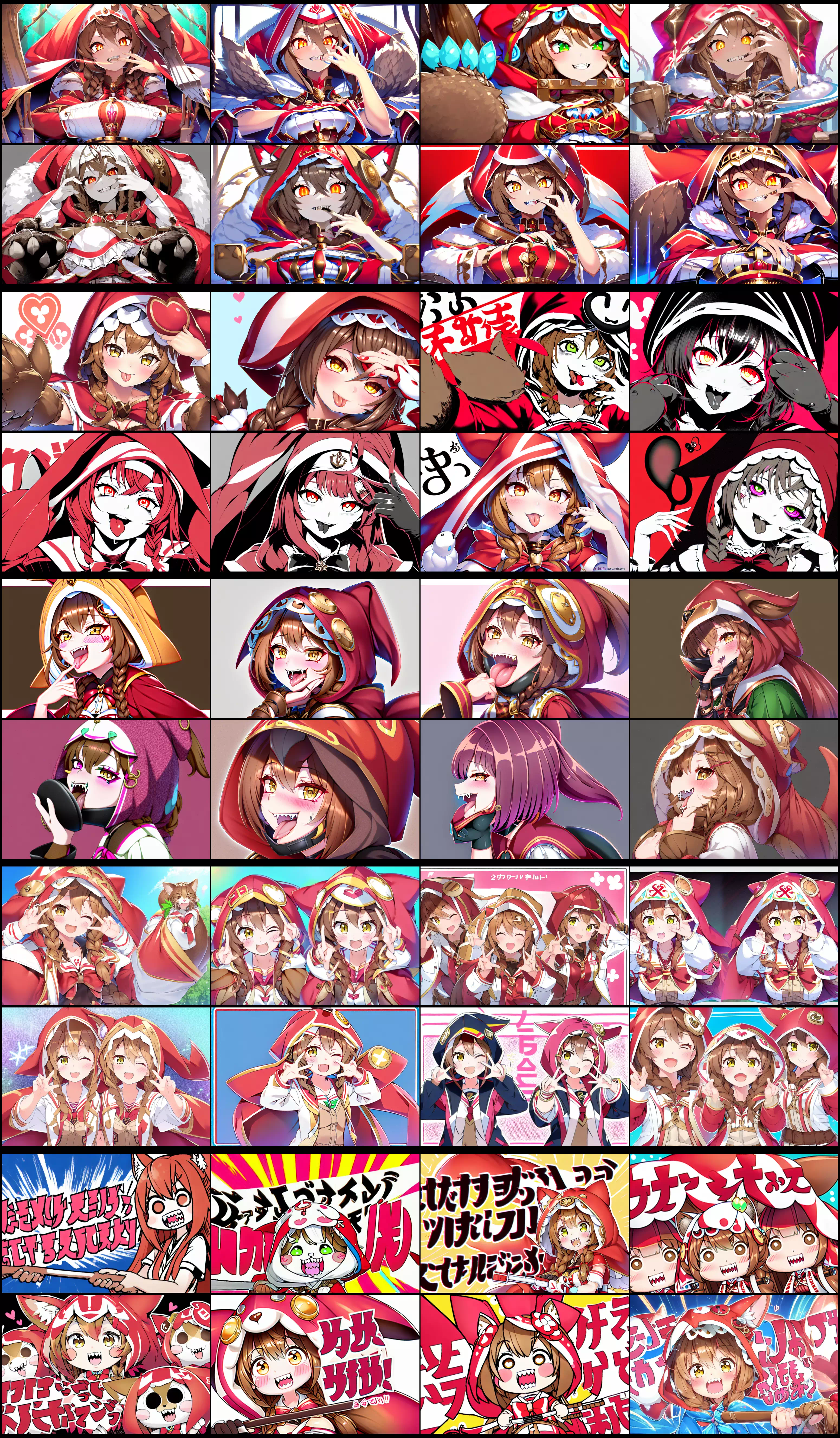 AIが描く童田明治9(パロ編)