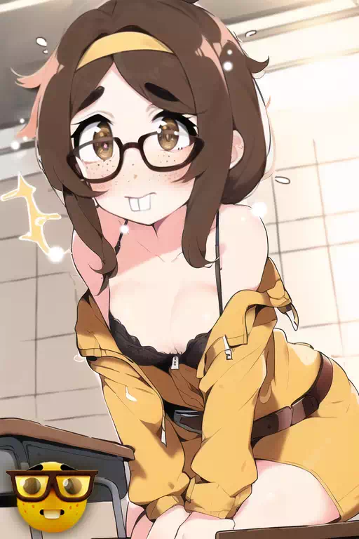 Nerd Emoji got lewded.