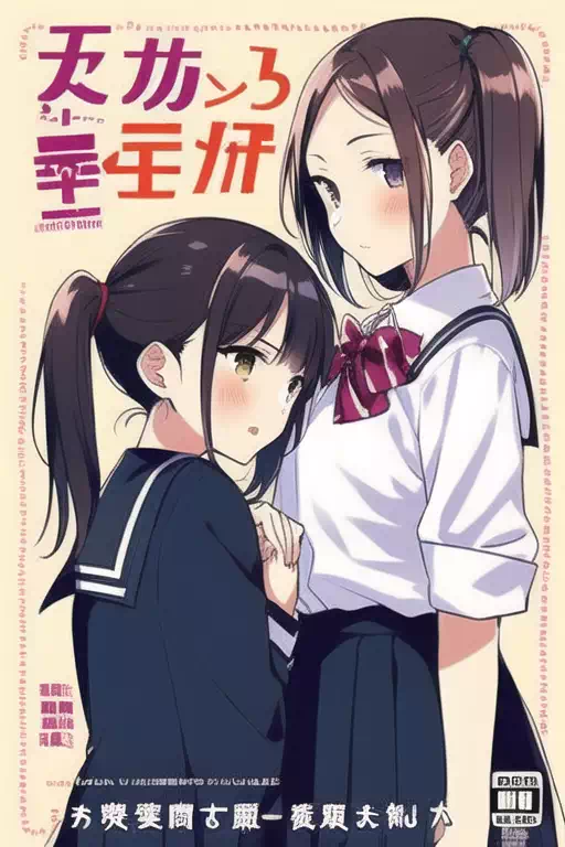 百合漫画表紙風