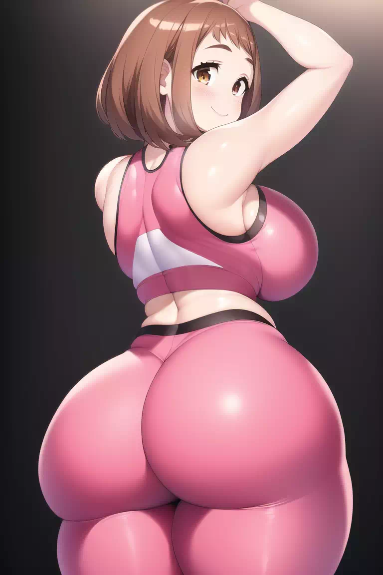 Uraraka Ochako in Gym Uniform 4