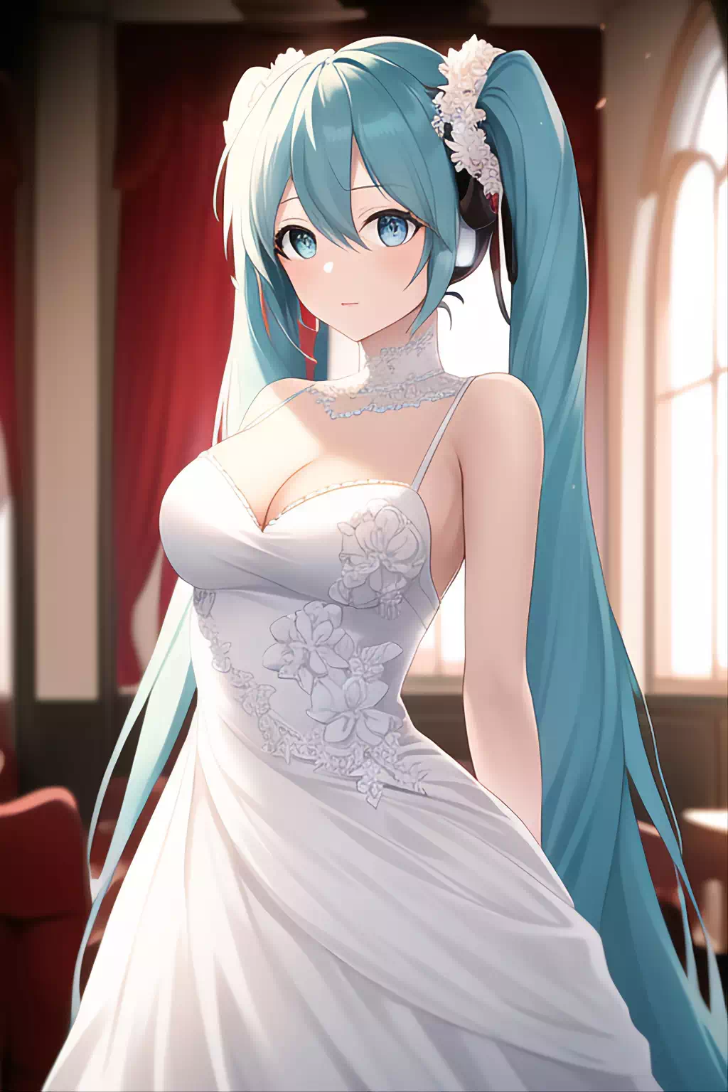Skimpy dress Miku