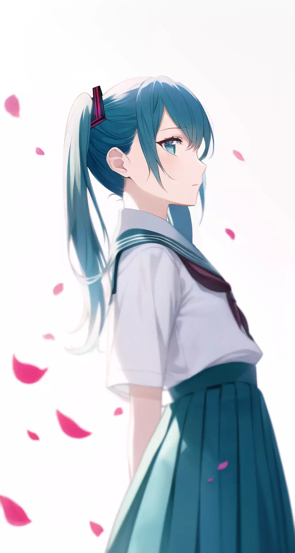 schoolgirl miku