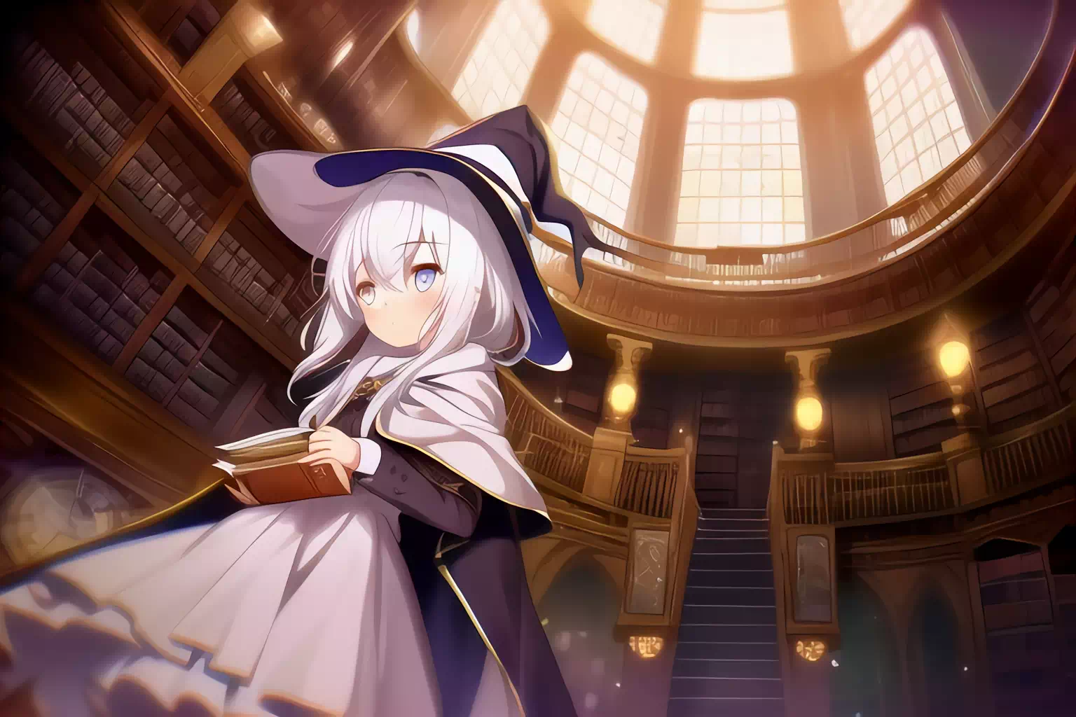 NovelAI図書館魔女