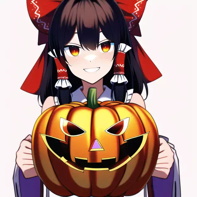 NovelAI生成の東方の霊夢