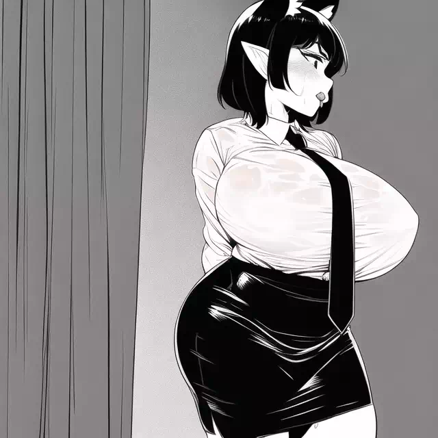 Tsundere Coworker Fox Goblin