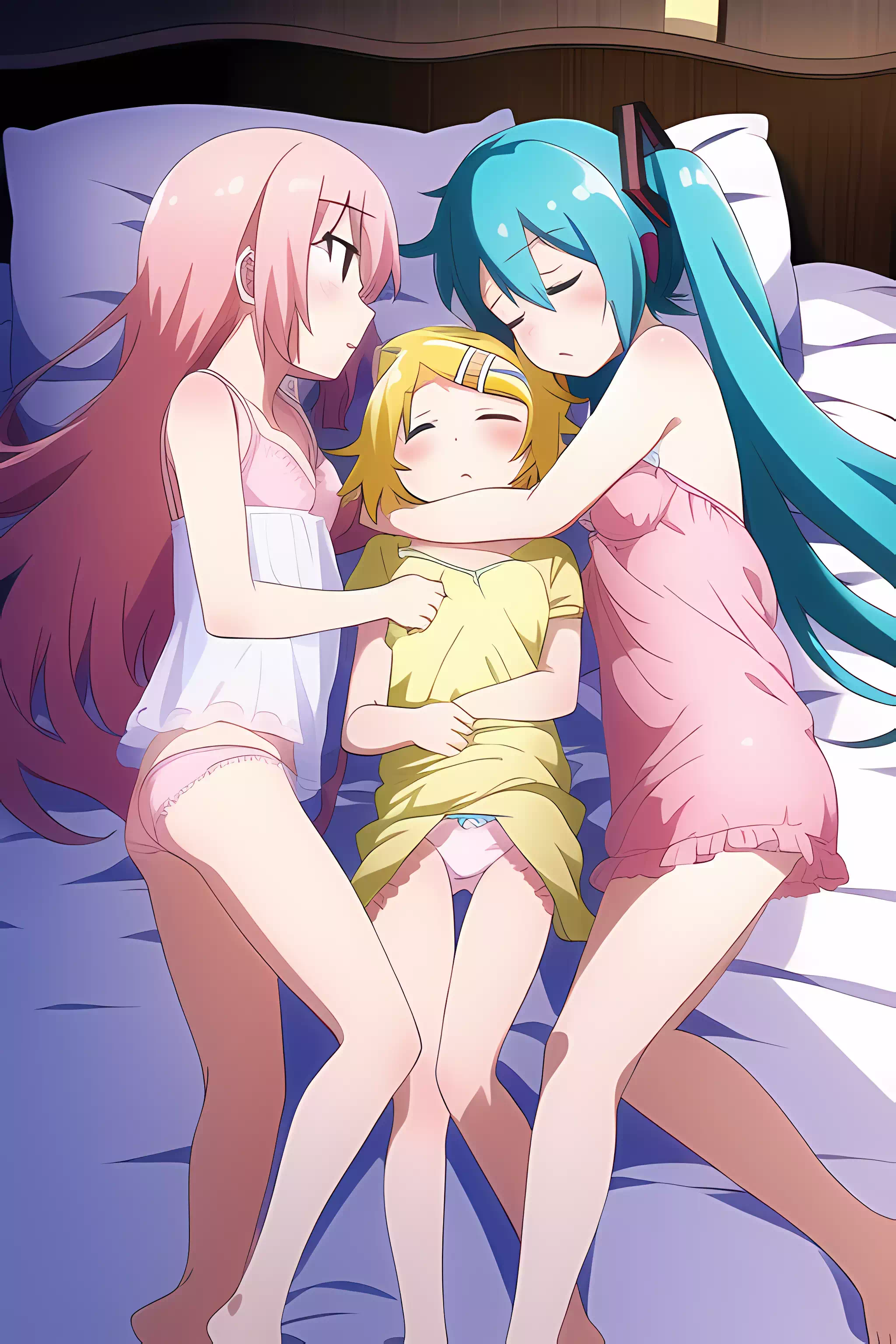 Vocaloid Sleepover