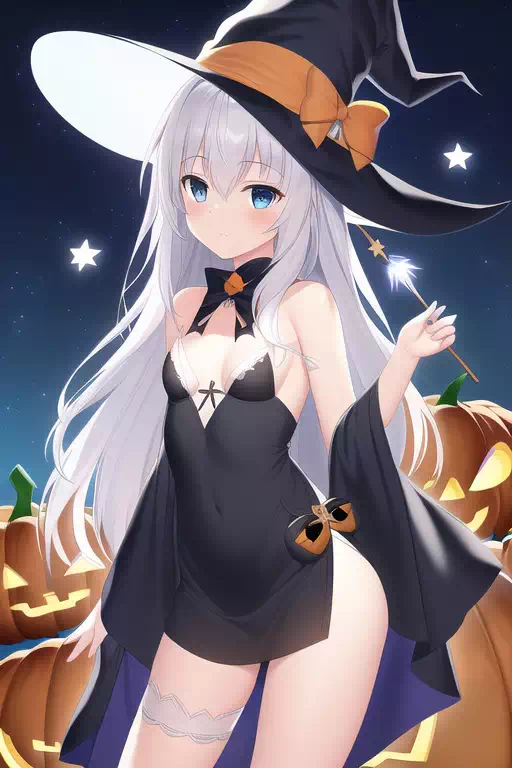 ハロウィン魔女