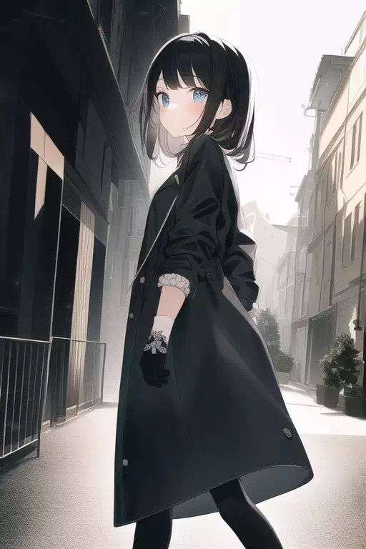 コート美少女まとめ