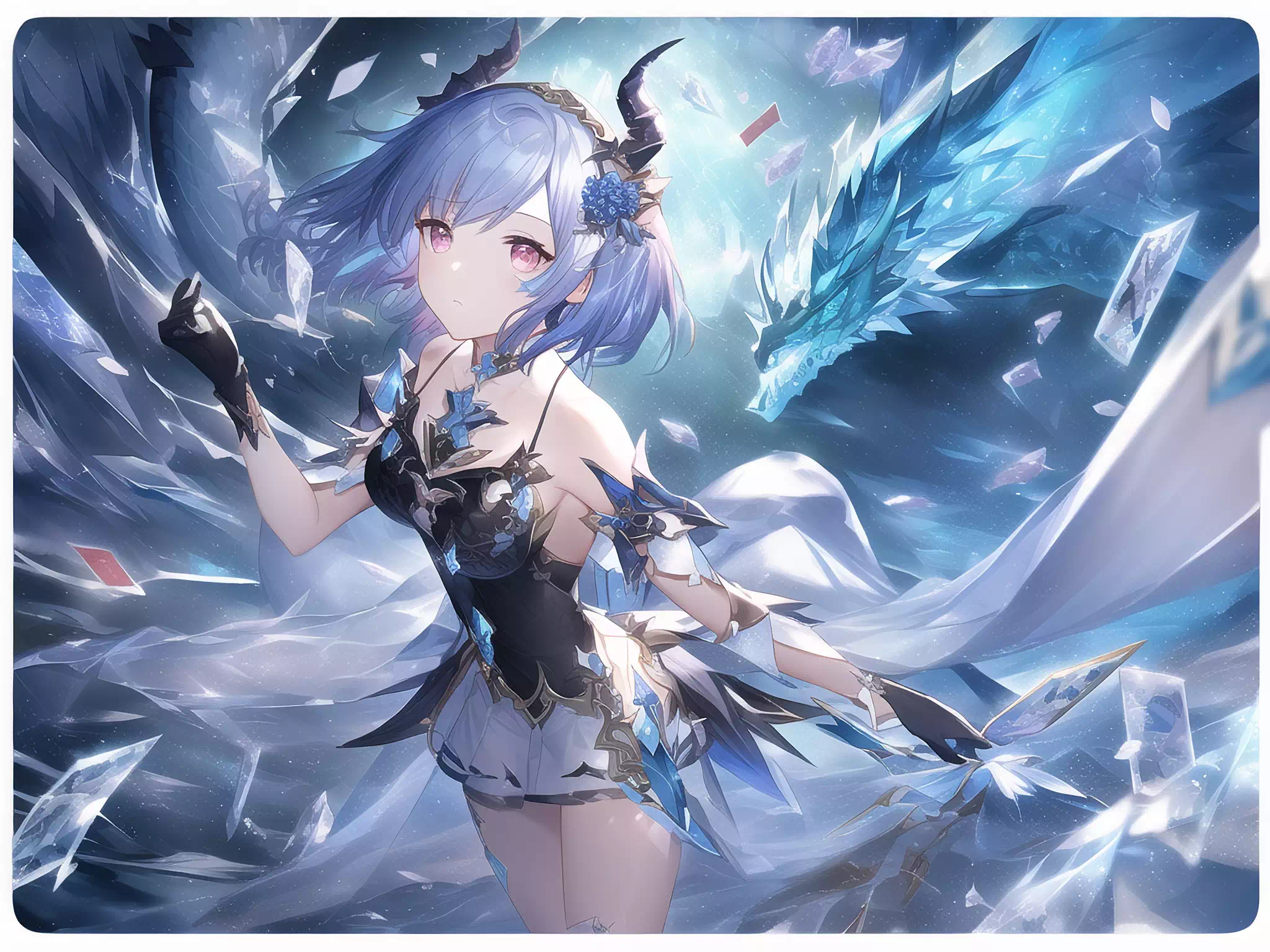 （Ai）Cristal dragon girl