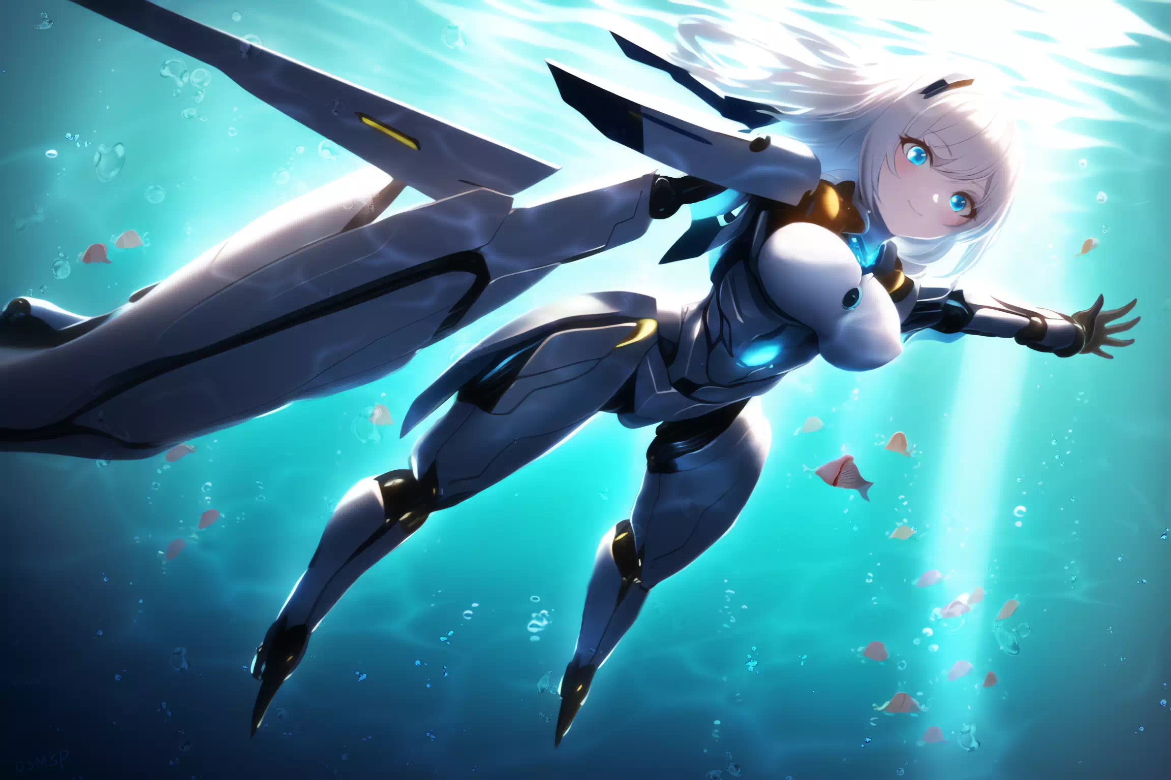 『水中装備で海のお散歩』
