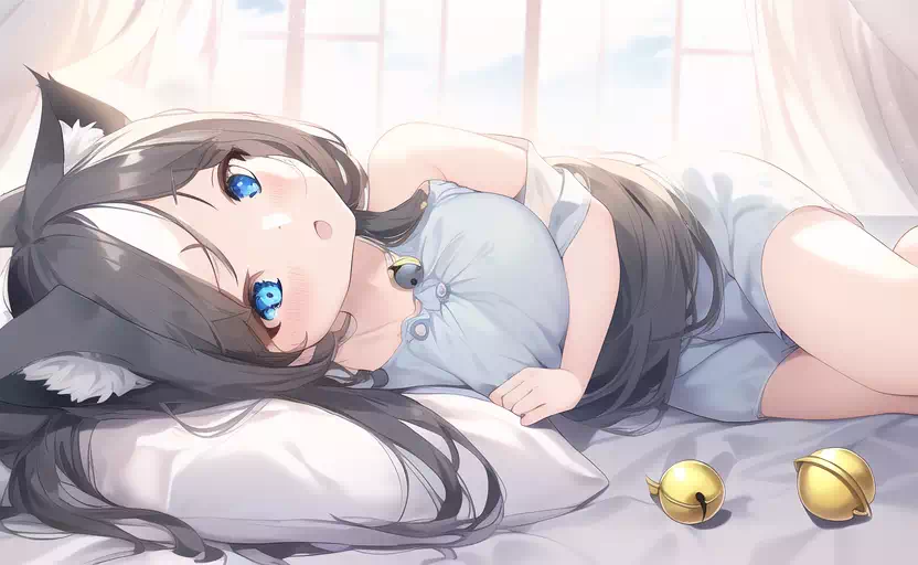 夜珀ちゃんと寝たいですか？