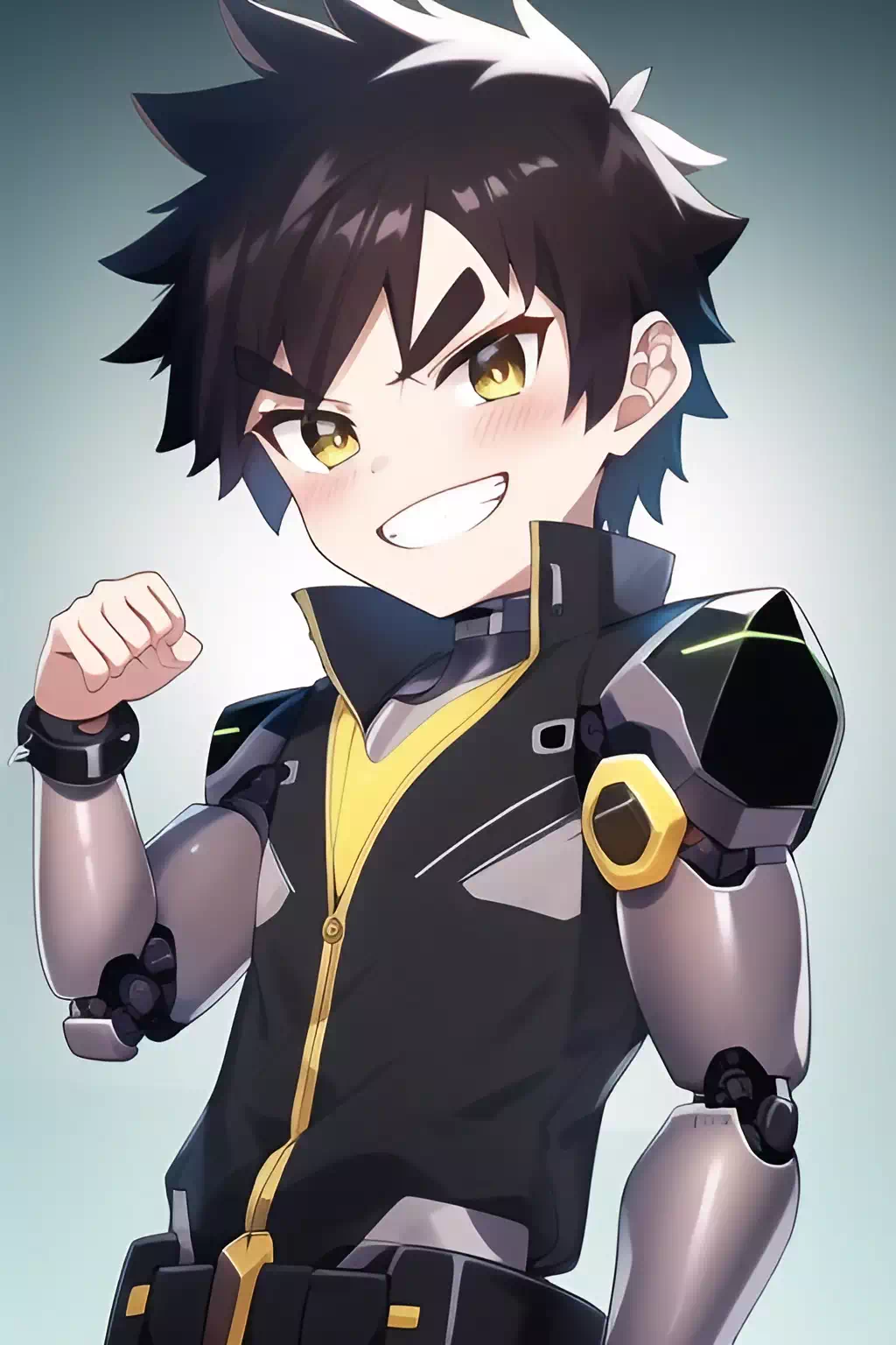 やんちゃなサイボーグ男子たち??