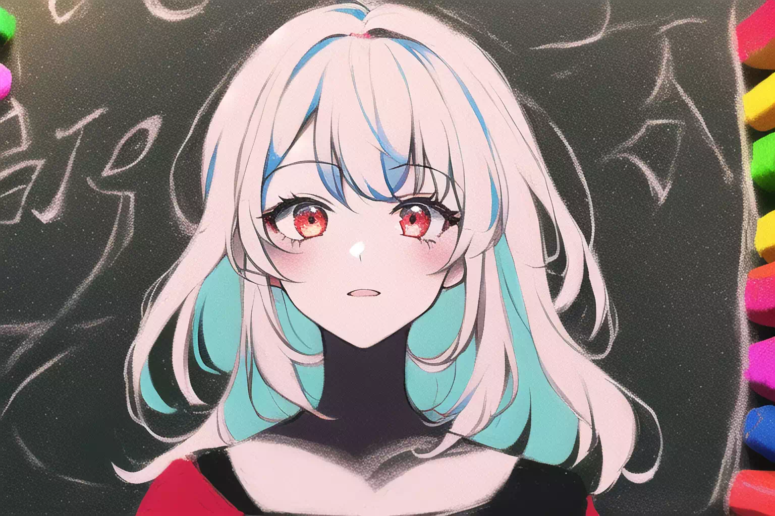 ひとめぼれ – Chalk Art –