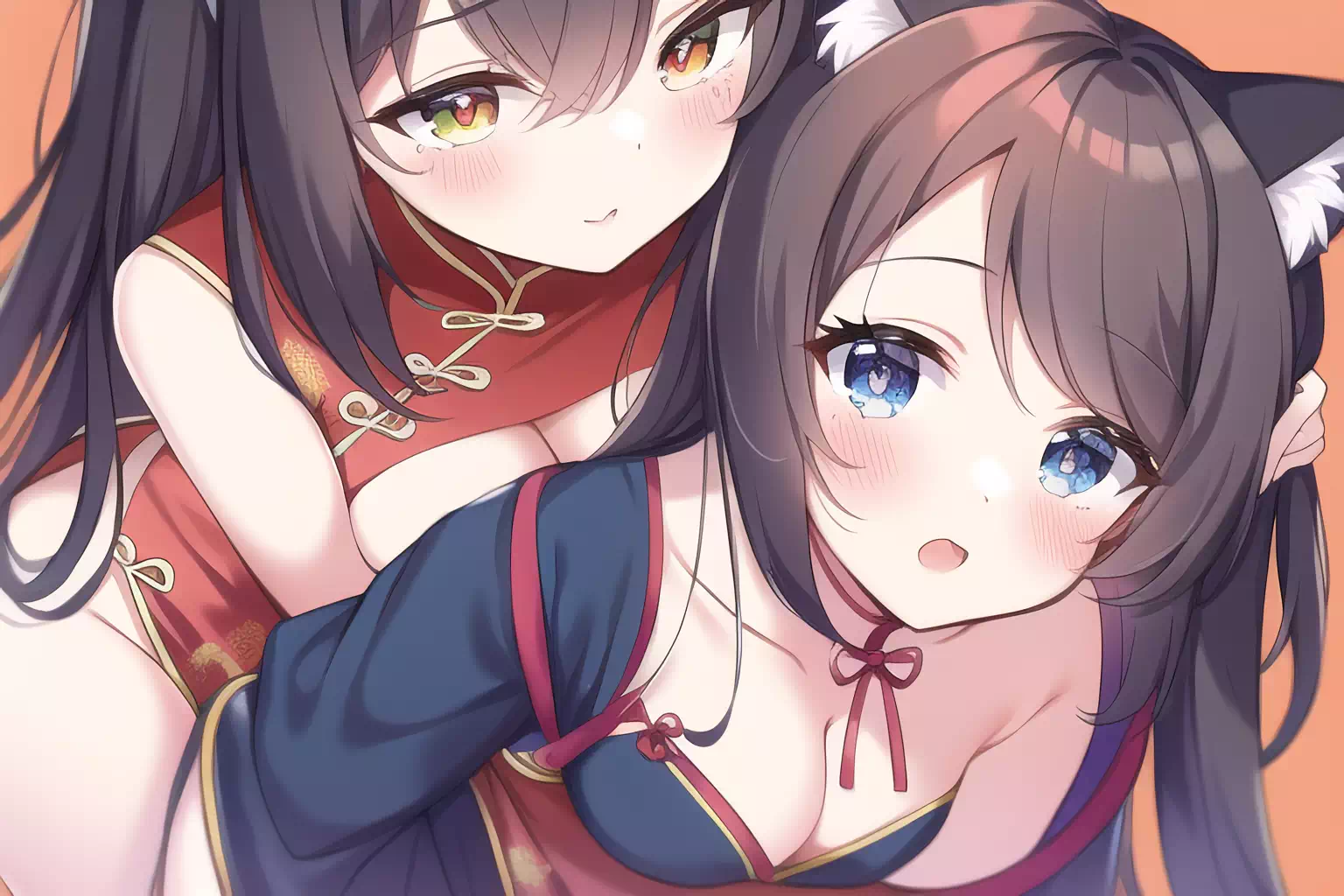 猫耳！チャイナ服！百合！