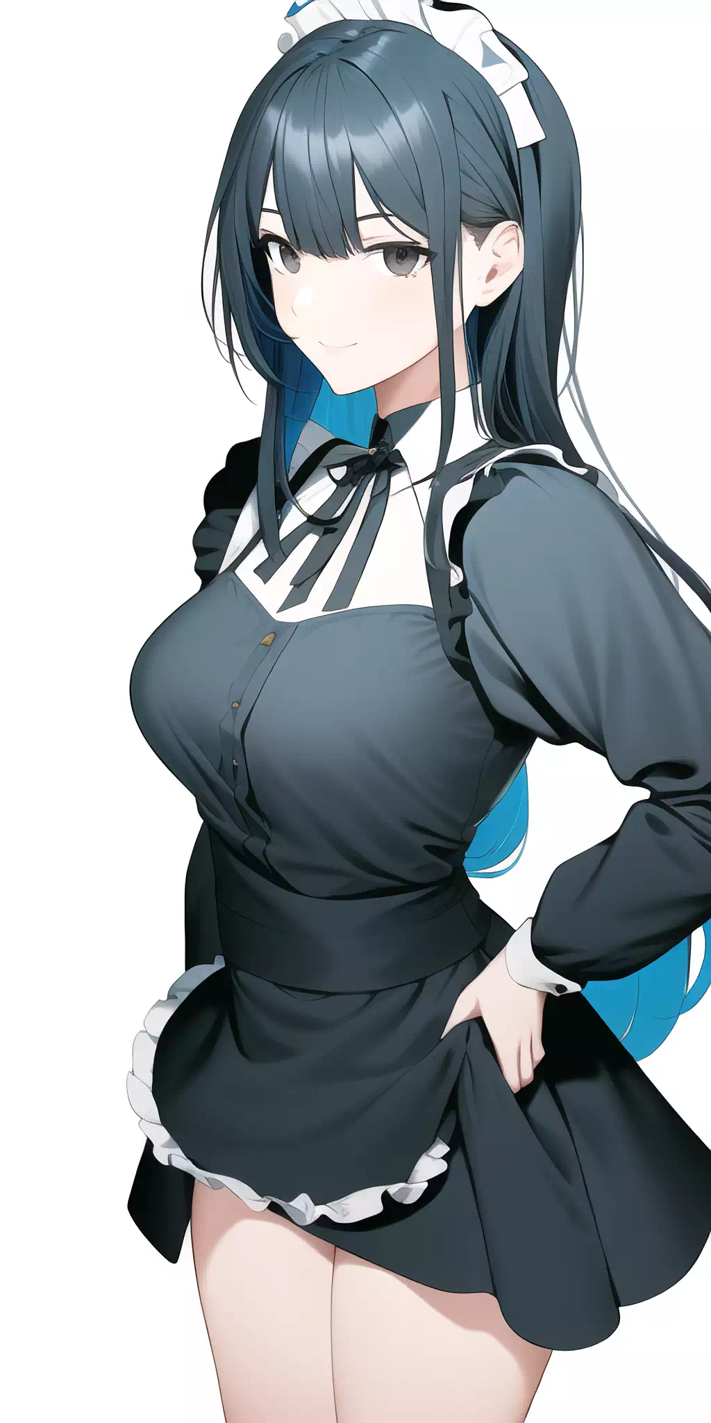black maid girl