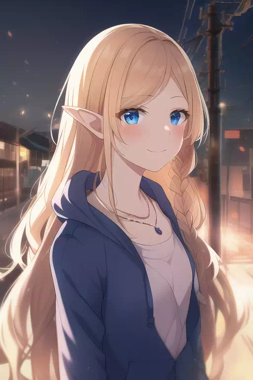 パーカーエルフさん
